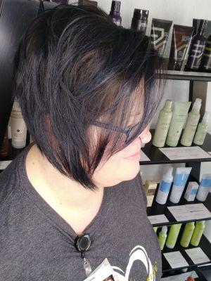 Gloss/toner by Karyn Ann at Jameson Cutting Company in Coweta, OK 74429 on Frizo