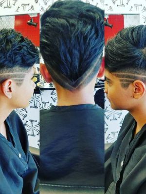 Men's haircut by Karyn Ann at Jameson Cutting Company in Coweta, OK 74429 on Frizo