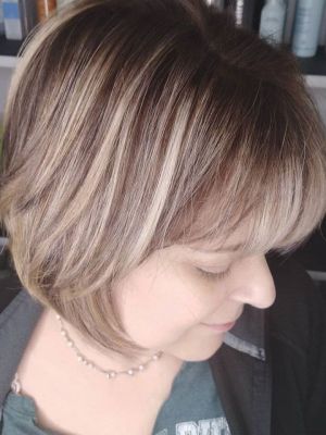 Partial highlights by Karyn Ann at Jameson Cutting Company in Coweta, OK 74429 on Frizo