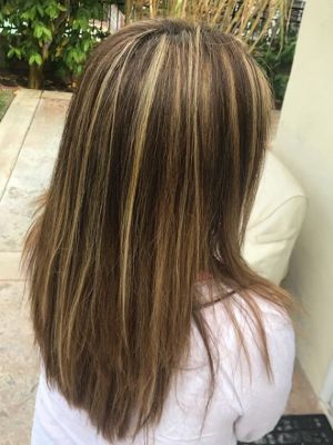 Highlights by Yvette Estephan at Chignon Salon in Pasadena, CA 91103 on Frizo