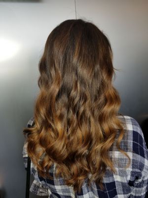 Balayage by Hannah Hanbury at Lunatic Fringe Salon- Liberty in Hamilton, OH 45011 on Frizo