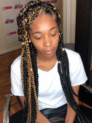 Braids by Abeje Thurmon at Salon 215 Elite in Conyers, GA 30094 on Frizo