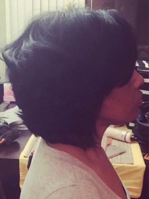 Women's haircut by Brittany McClendon at Blacc Silk Multicultural in Tucson, AZ 85747 on Frizo