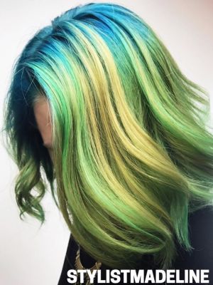 Vivids by Madeline Penny at K. Elizabeth Salon in Raleigh, NC 27605 on Frizo