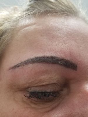 Permanent makeup eyebrows by mandi chhim at Modestology in Bakersfield, CA 93313 on Frizo