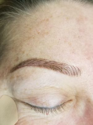 Permanent makeup eyebrows by mandi chhim at Modestology in Bakersfield, CA 93313 on Frizo