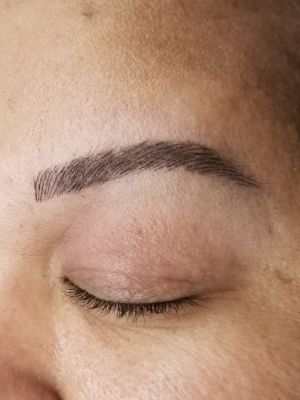 Permanent makeup eyebrows by mandi chhim at Modestology in Bakersfield, CA 93313 on Frizo