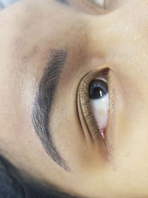 Permanent makeup eyebrows by mandi chhim at Modestology in Bakersfield, CA 93313 on Frizo