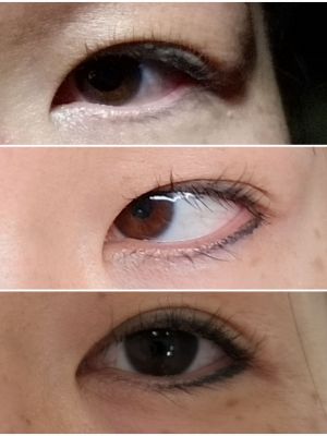 Permanent makeup eyes bottom by mandi chhim at Modestology in Bakersfield, CA 93313 on Frizo