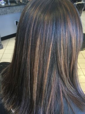 Partial highlights by Taylor Antone at Salon Deniz in Cumberland, RI 02864 on Frizo