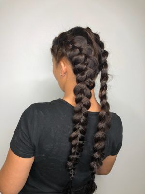 Braids by Summer Rowan at The Color Bar in Gaffney, SC 29341 on Frizo