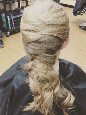 Updo by Cassi Montecalvo at Salon Wren in Andersonville, TN 37705 on Frizo