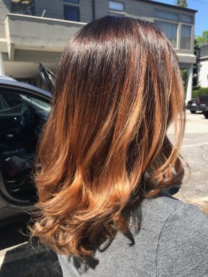 Balayage by Alana Kubiski at Chat Noir Salon in Providence, RI 02906 on Frizo