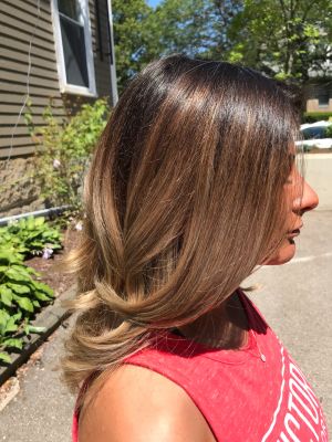 Balayage by Alana Kubiski at Chat Noir Salon in Providence, RI 02906 on Frizo