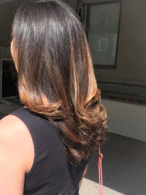 Balayage by Alana Kubiski at Chat Noir Salon in Providence, RI 02906 on Frizo
