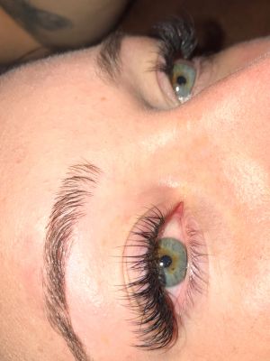 Eyelash extensions by Alana Kubiski at Chat Noir Salon in Providence, RI 02906 on Frizo