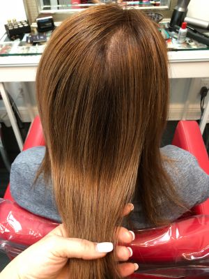 Color correction by Leyla Kapieva at Classy on Collins salon and spa in North Miami Beach, FL 33160 on Frizo