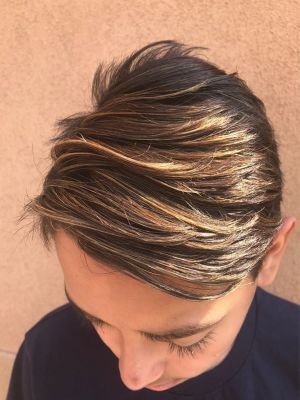 Men's color by Michelle Martinez at Gloss Salon in Albuquerque, NM 87108 on Frizo