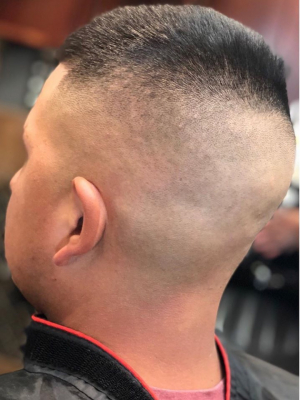 Men's haircut by Rey Blanco in San Jose, CA 95110 on Frizo