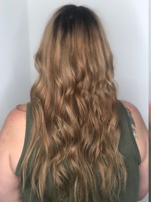 Color correction by Veronica Underwood at Riot Salon in Houston, TX 77006 on Frizo