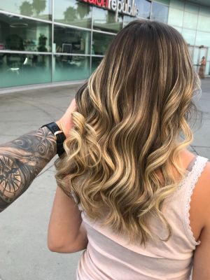 Highlights by Andrew Ferreira at Salon Republic in Los Angeles, CA 90028 on Frizo