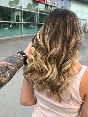 Highlights by Andrew Ferreira at Salon Republic in Los Angeles, CA 90028 on Frizo