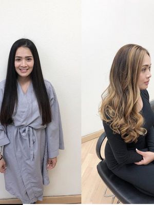 Color correction by Matthew Viers at Christopher and Co in Corona del Mar, CA 92625 on Frizo