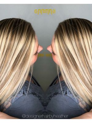 Highlights by Heather Lyn at Believe Salon in Clarkston, MI 48348 on Frizo