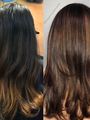 Highlights by Heather Lyn at Believe Salon in Clarkston, MI 48348 on Frizo