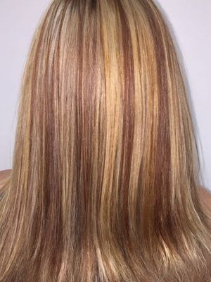 Highlights by Heather Lyn at Believe Salon in Clarkston, MI 48348 on Frizo