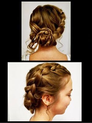 Updo by Heather Lyn at Believe Salon in Clarkston, MI 48348 on Frizo