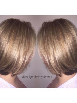 Women's haircut by Heather Lyn at Believe Salon in Clarkston, MI 48348 on Frizo