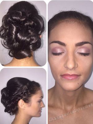 Prom makeup by Heather Lyn at Believe Salon in Clarkston, MI 48348 on Frizo