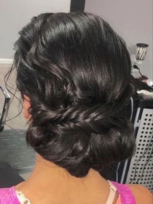 Updo by Shannon Irons at Hairs Looking at you in Lincoln, RI 02865 on Frizo