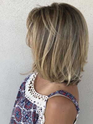 Highlights by Brandy Chavez at Riverside Hair Studio in Riverside, CA 92506 on Frizo