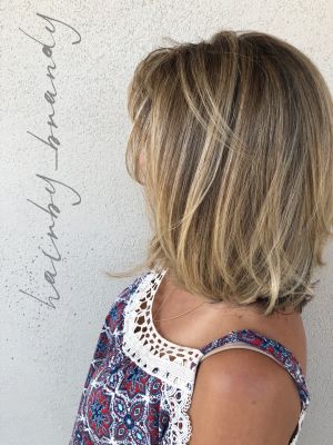 Partial highlights by Brandy Chavez at Riverside Hair Studio in Riverside, CA 92506 on Frizo