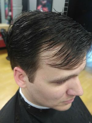 Men's haircut by Kameron Kutta at KUTS BY Kutta in Fayetteville, GA 30214 on Frizo