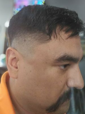 Men's haircut by Kameron Kutta at KUTS BY Kutta in Fayetteville, GA 30214 on Frizo