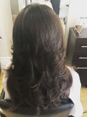 Blow dry by Stylezby Foxx at The Parlour Nolita Beauty Lounge in West Palm Beach, FL 33407 on Frizo