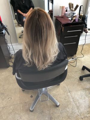 Color correction by Stylezby Foxx at The Parlour Nolita Beauty Lounge in West Palm Beach, FL 33407 on Frizo