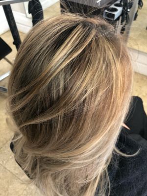 Color correction by Stylezby Foxx at The Parlour Nolita Beauty Lounge in West Palm Beach, FL 33407 on Frizo