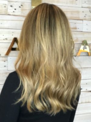 Balayage by Alexa Maldonado at Marsona Horan Salon in Fairfield, CT 06824 on Frizo