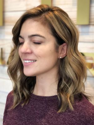 Color correction by Alexa Maldonado at Marsona Horan Salon in Fairfield, CT 06824 on Frizo