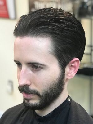 Men's haircut by Alexa Maldonado at Marsona Horan Salon in Fairfield, CT 06824 on Frizo