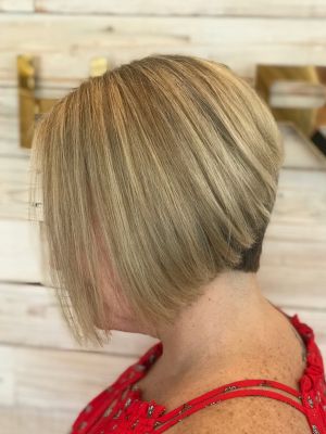 Women's haircut by Alexa Maldonado at Marsona Horan Salon in Fairfield, CT 06824 on Frizo