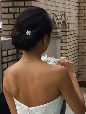 Bridal hair by Yair Aroubas in New York, NY 10028 on Frizo