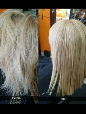Brazilian blowout by Soraia Jaber at Gorgeous You Salon and Spa in Bridgeview, IL 60455 on Frizo