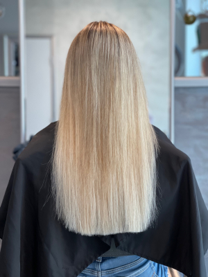 Extensions by Katya Belenkaia at Frizo Salon by U-Mode in Brooklyn, NY 11235 on Frizo
