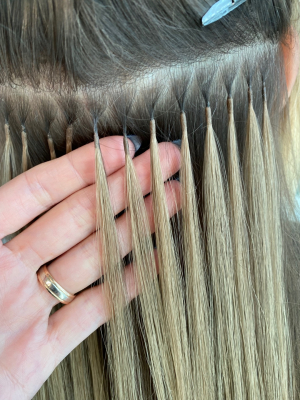 Extensions by Katya Belenkaia at Frizo Salon by U-Mode in Brooklyn, NY 11235 on Frizo