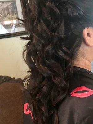 Updo by Angelica Ouji in Corona, CA 92881 on Frizo